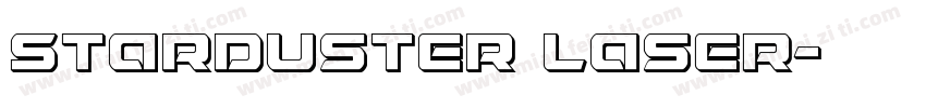 Starduster Laser字体转换